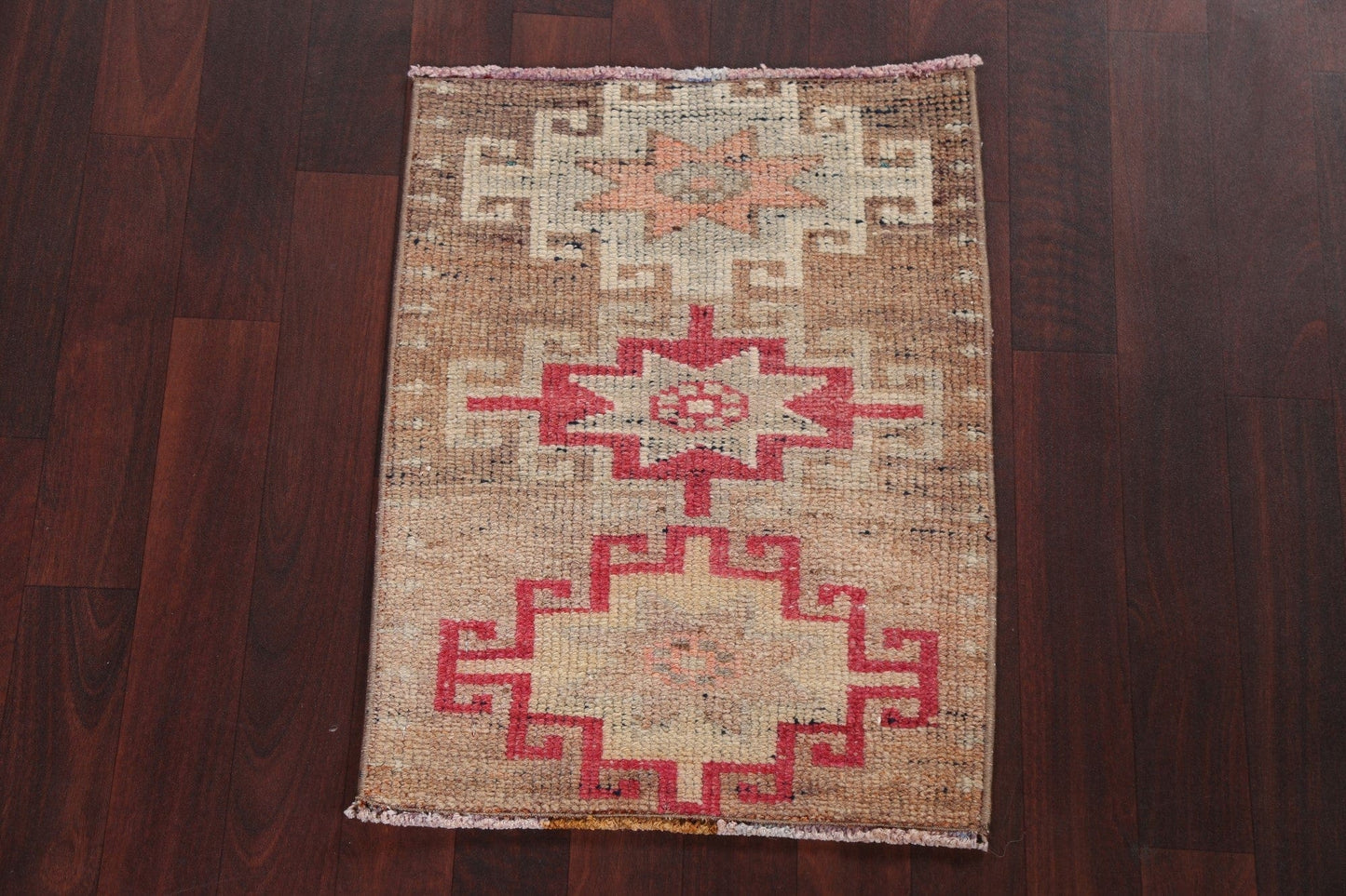 Square Anatolian Turkish Wool Rug 2x2