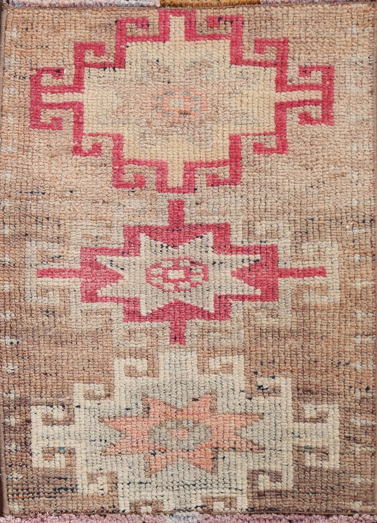 Square Anatolian Turkish Wool Rug 2x2