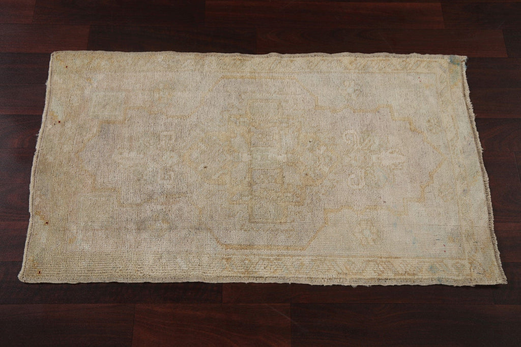 Antique Look Anatolian Turkish Wool Rug 2x3