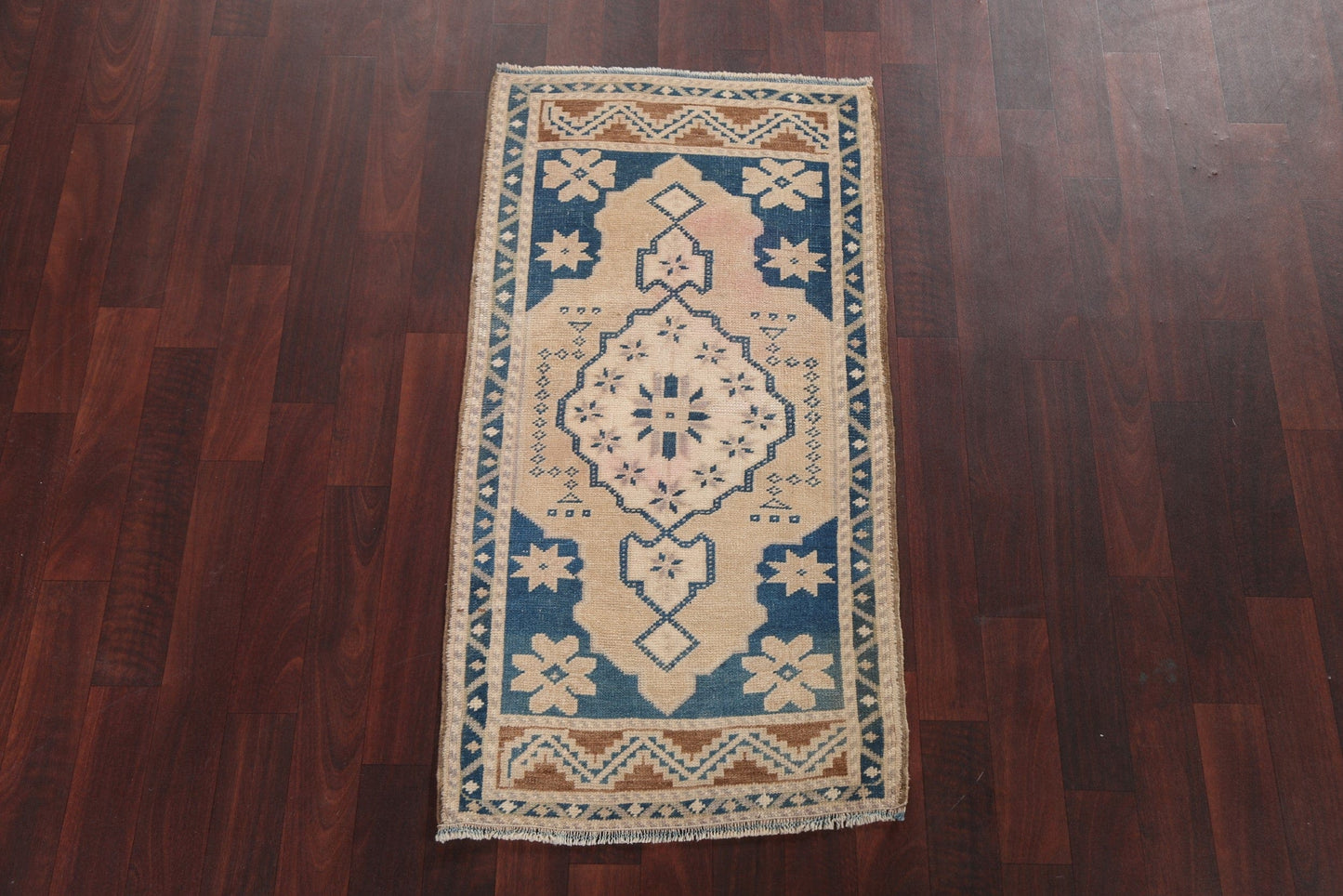 Handmade Anatolian Wool Turkish Rug 2x4