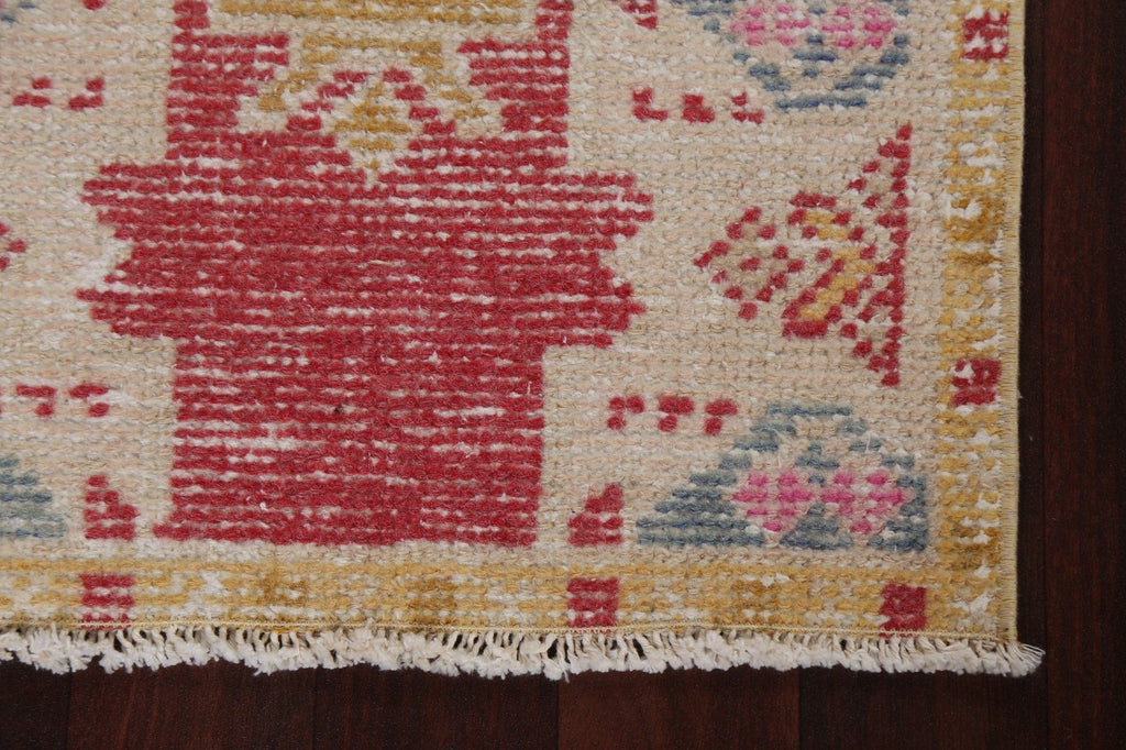 Set of 2 Vegetable Dye Anatolian Vintage Turkish Rugs 2x3