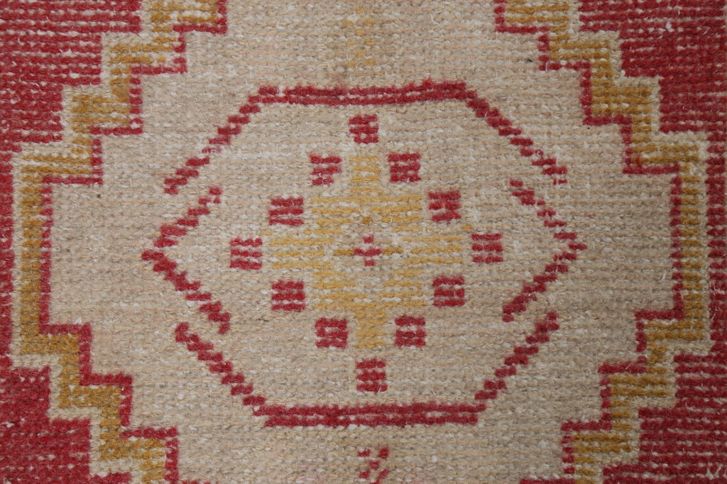 Set of 2 Vegetable Dye Anatolian Vintage Turkish Rugs 2x3