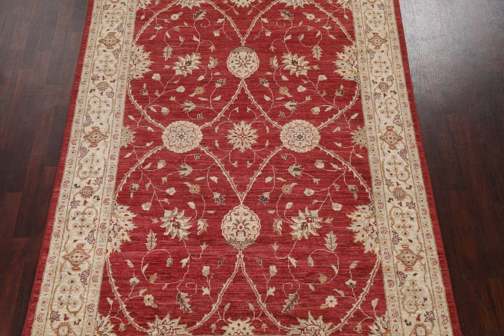 Vegetable Dye Chobi Peshawar Handmade Oriental Rug 7x10