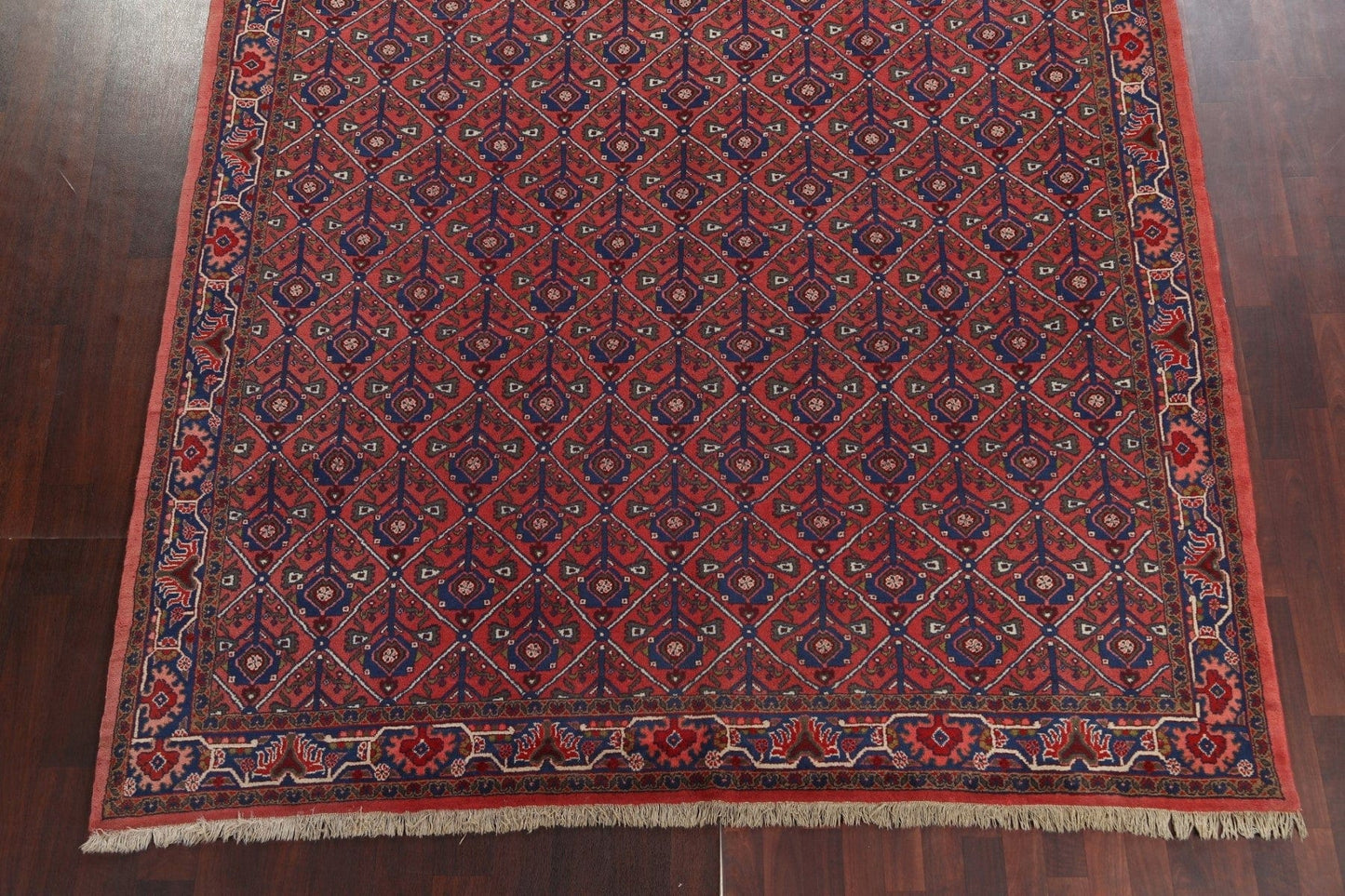 Vintage Wool Malayer Persian Area Rug 9x11