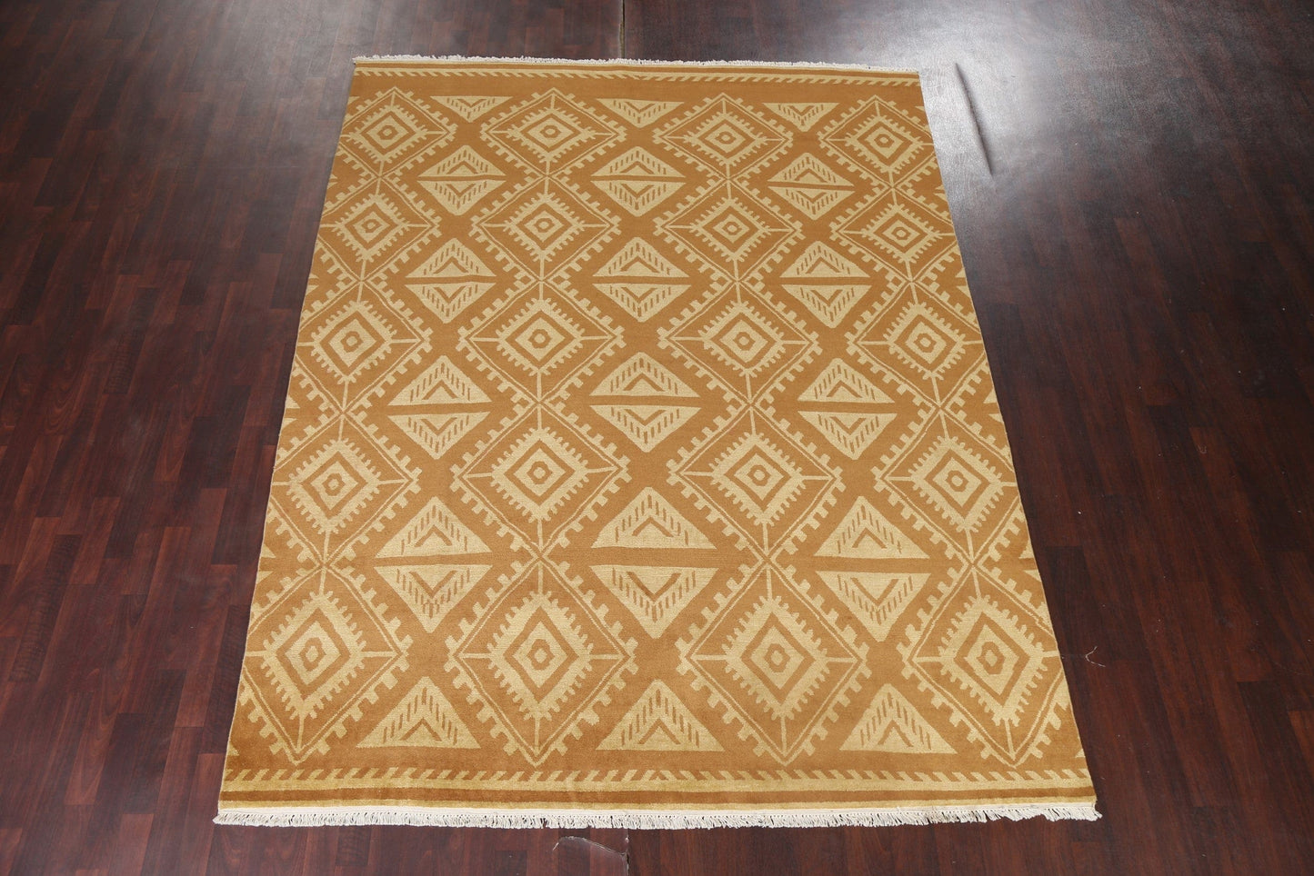 Handmade Wool Abstract Oriental Area Rug 8x10