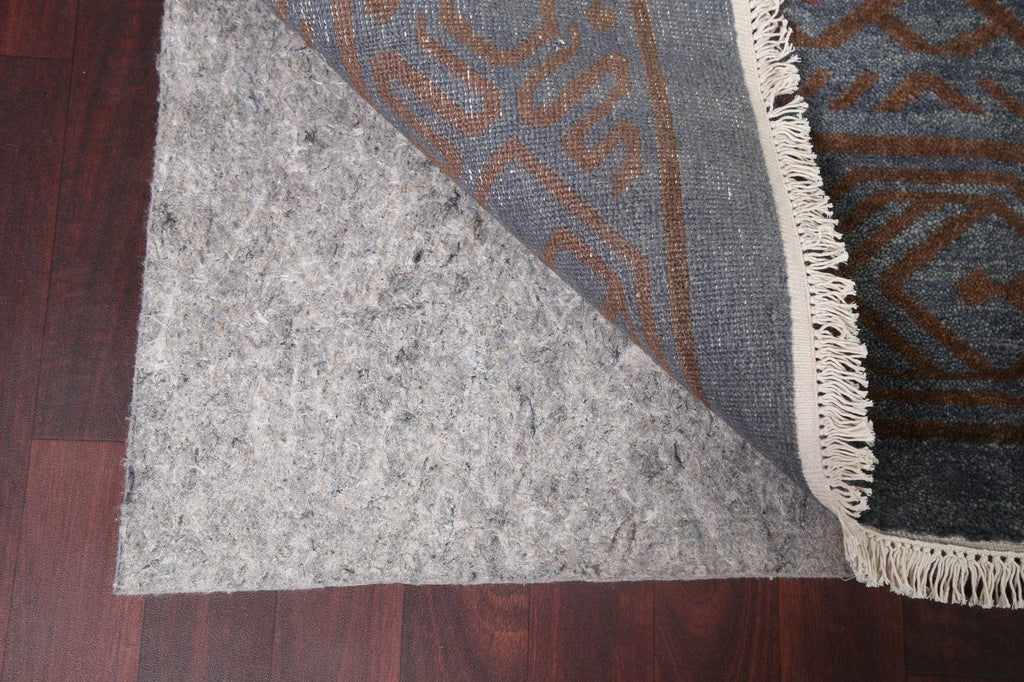 Hand-Knotted Wool Abstract Oriental Area Rug 8x11