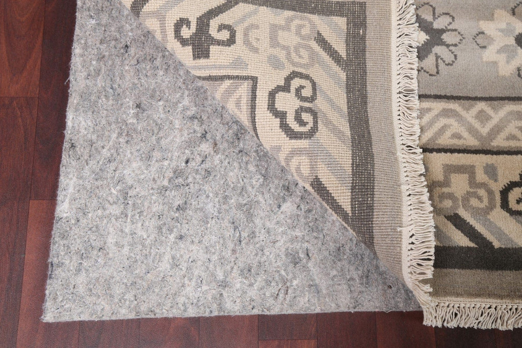 Geometric Wool Khotan Oriental Area Rug 8x10