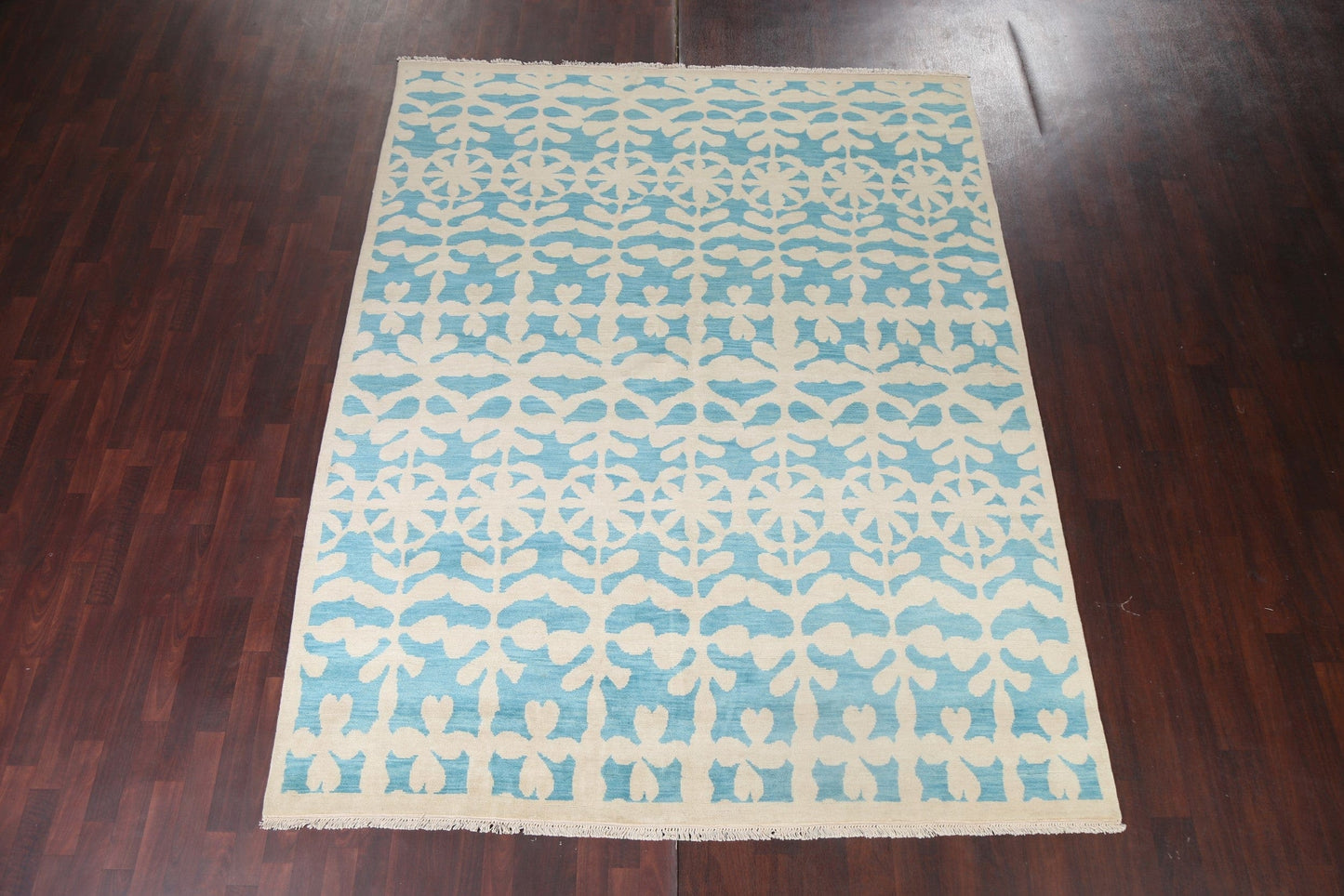 Handmade Wool Modern Oriental Area Rug 8x10