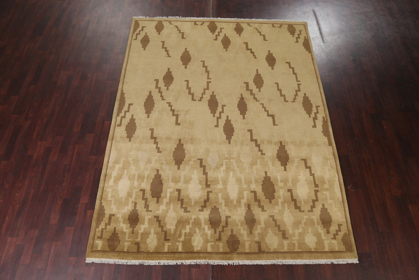 Handmade Wool Abstract Oriental Area Rug 8x10