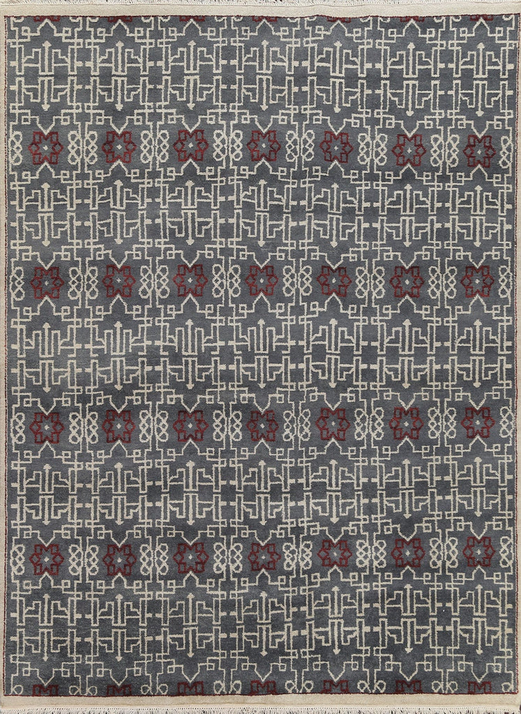 Handmade Wool Abstract Oriental Area Rug 8x10