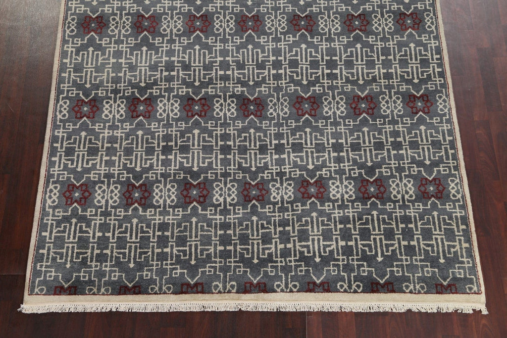 Handmade Wool Abstract Oriental Area Rug 8x10