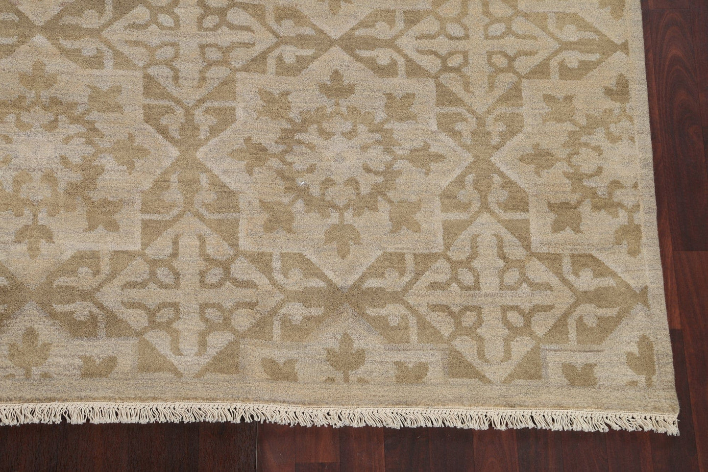 All-Over Geometric Abstract Oriental Area Rug 8x10