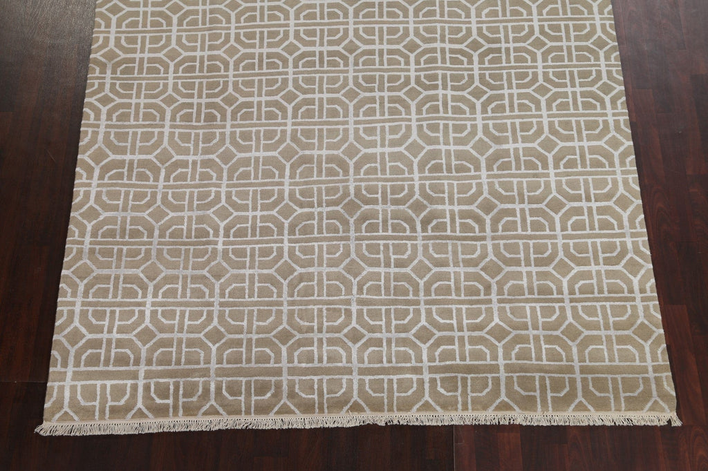 All-Over Geometric Modern Oriental Area Rug 8x10