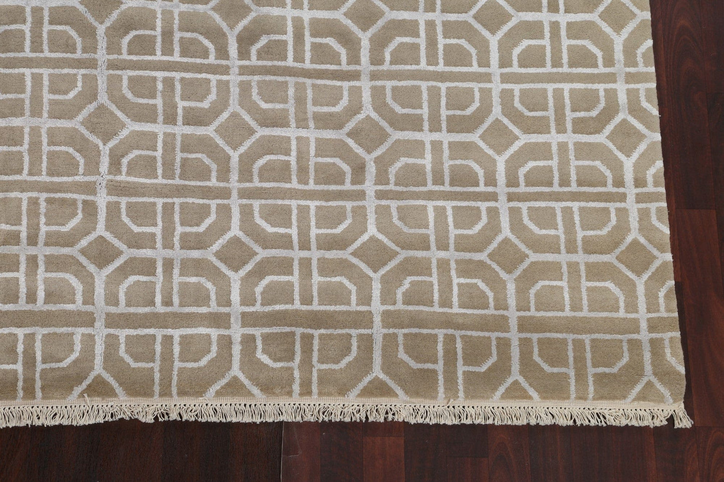 All-Over Geometric Modern Oriental Area Rug 8x10