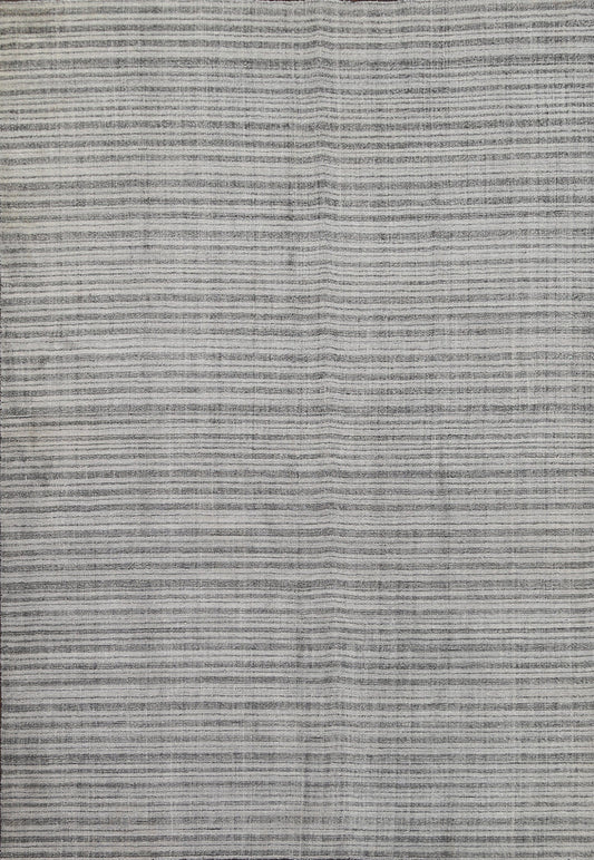 Striped Wool Gabbeh Oriental Handmade Rug 8x11