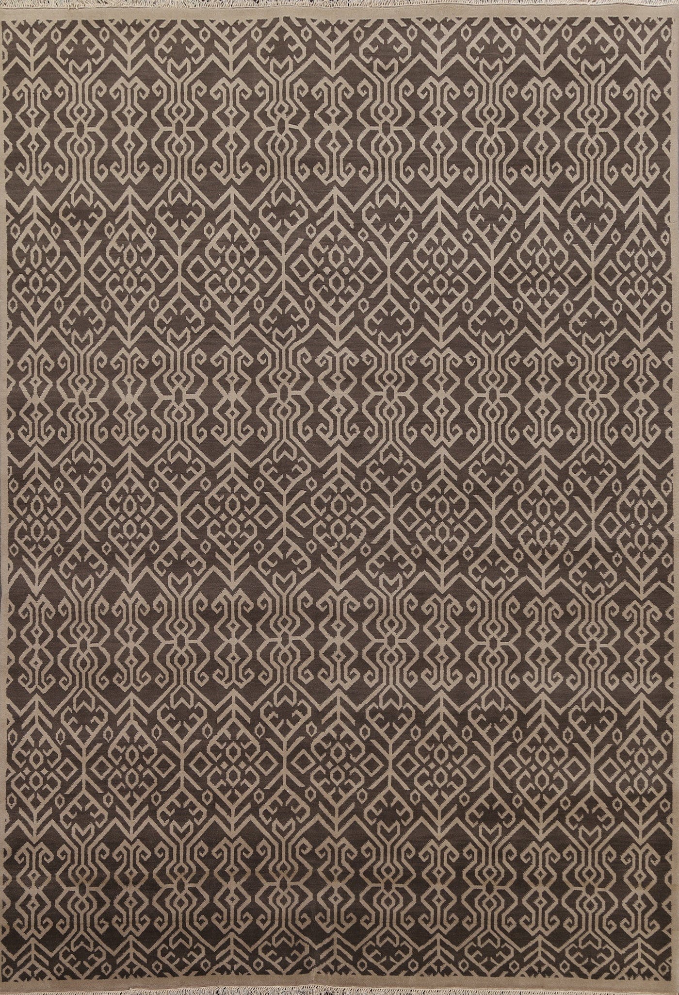 All-Over Geometric Modern Oriental Area Rug 8x10