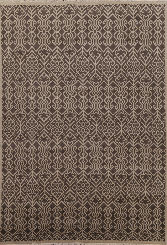 All-Over Geometric Modern Oriental Area Rug 8x10