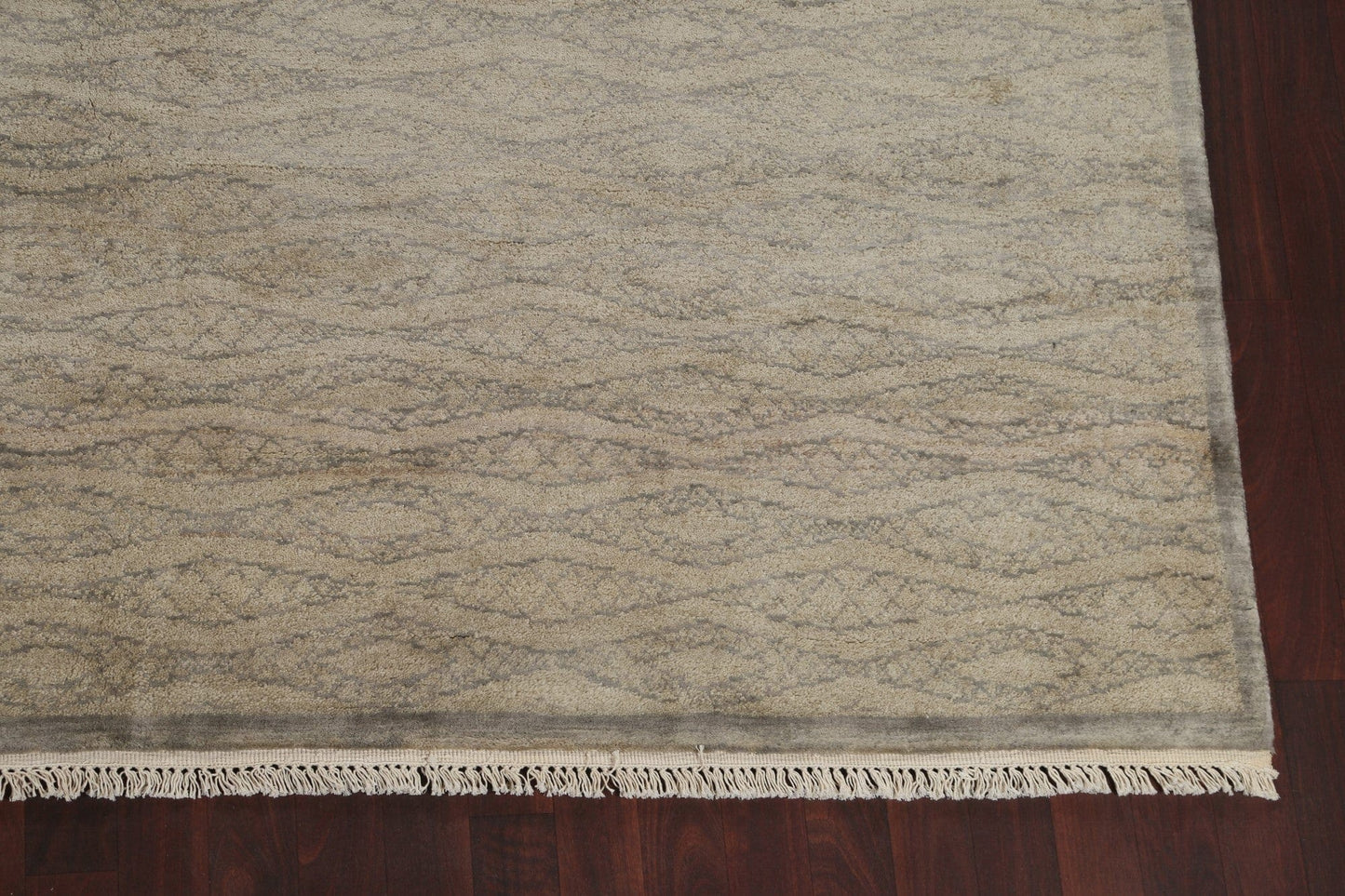 Hand-Knotted Wool Modern Oriental Area Rug 8x10