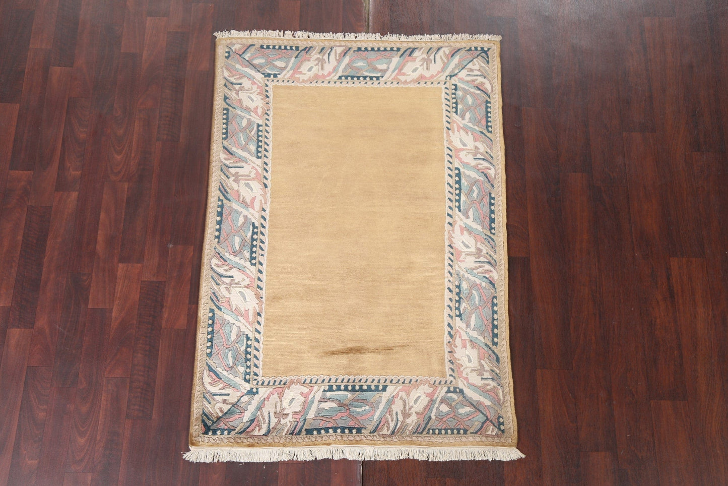 Handmade Wool Nepalese Oriental Rug 4x5