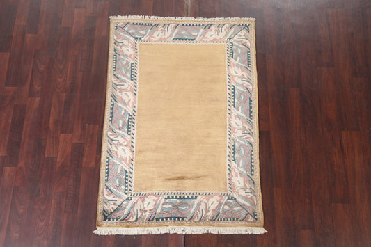 Handmade Wool Nepalese Oriental Rug 4x5