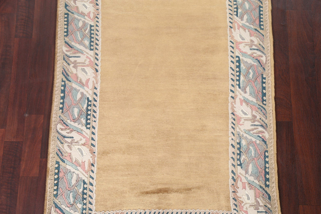 Handmade Wool Nepalese Oriental Rug 4x5