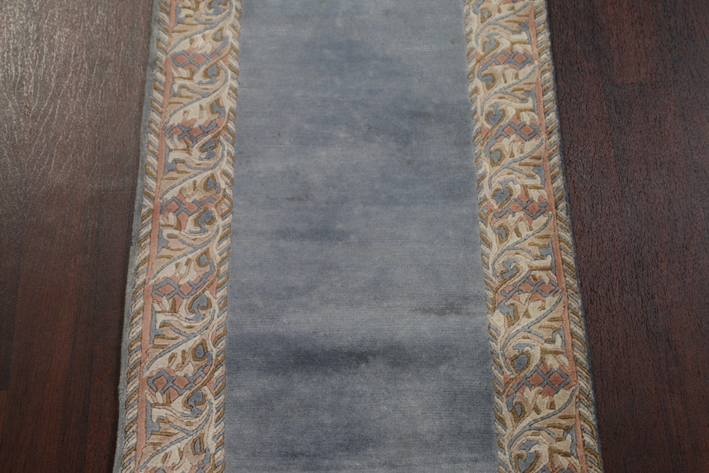 Handmade Wool Nepalese Oriental Runner Rug 2x5