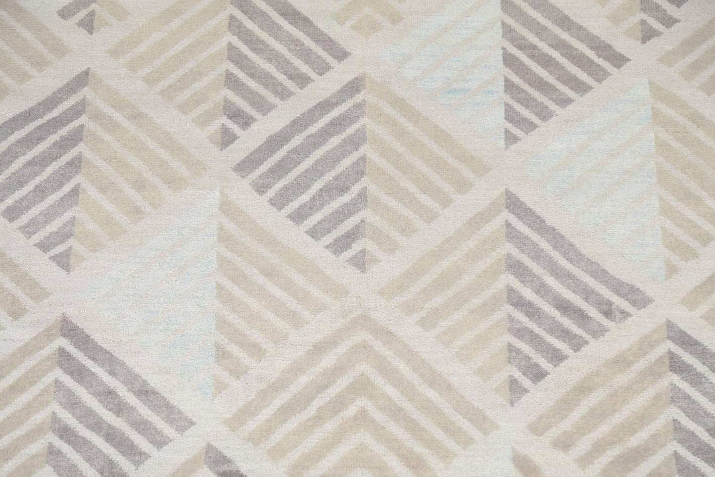 All-Over Trellis Abstract Oriental Area Rug 8x11