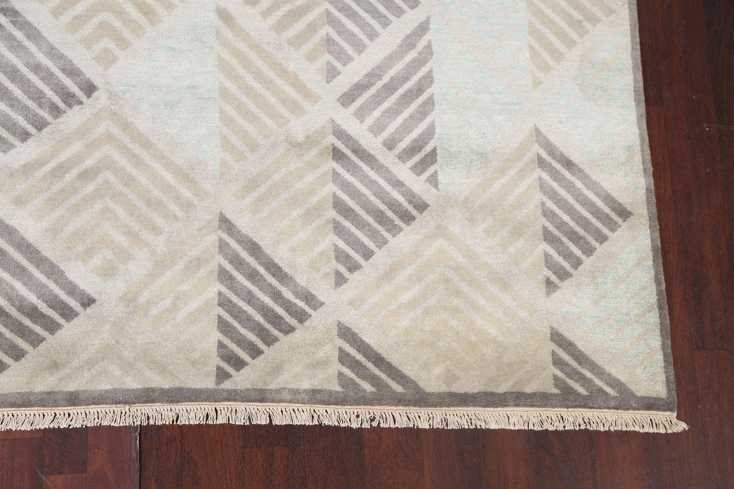 All-Over Trellis Abstract Oriental Area Rug 8x11