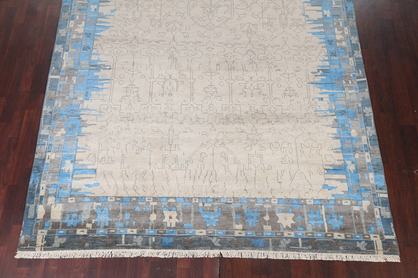 Handmade Wool Abstract Oriental Area Rug 8x10