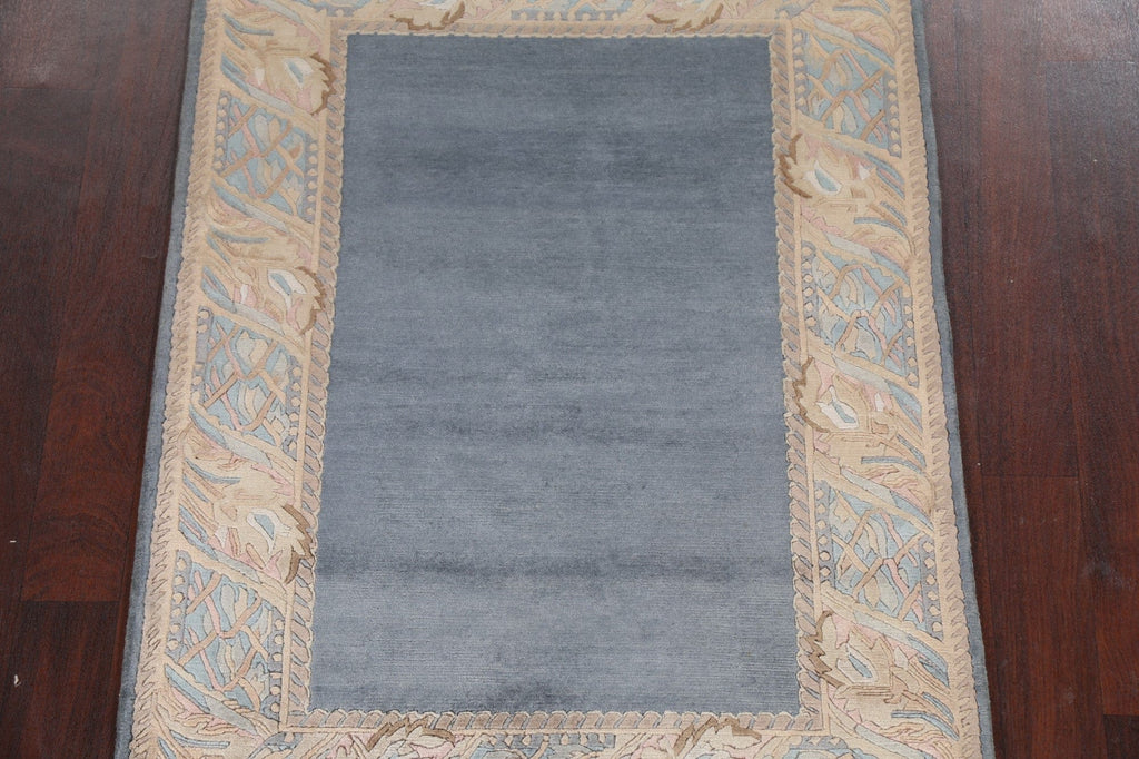 Handmade Wool Nepalese Oriental Area Rug 4x5