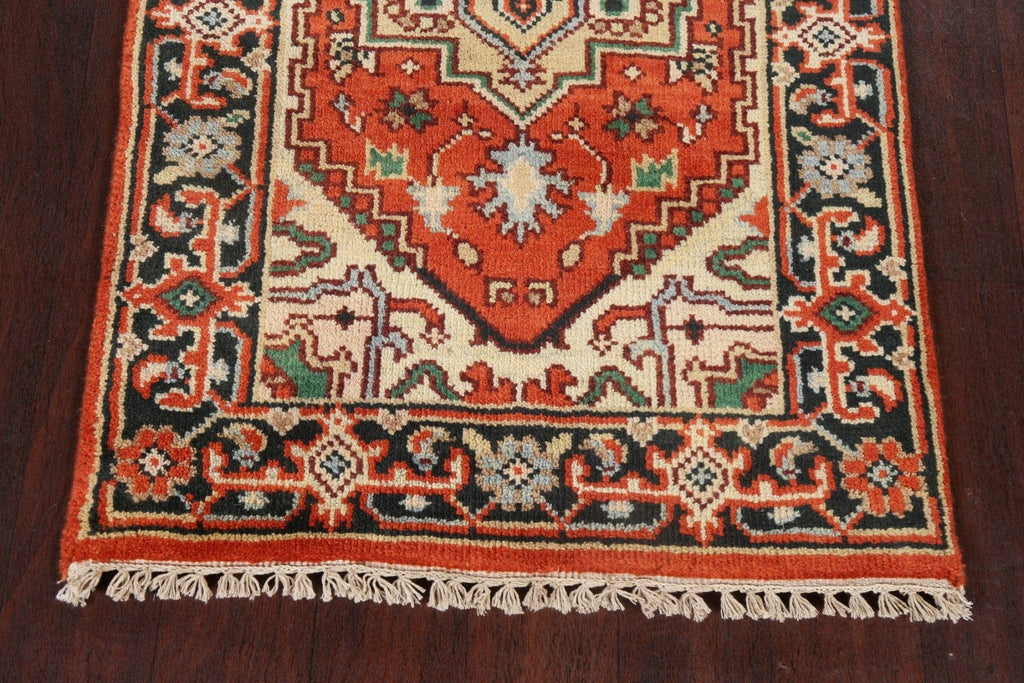 Handmade Wool Heriz Serapi Oriental Area Rug 3x6