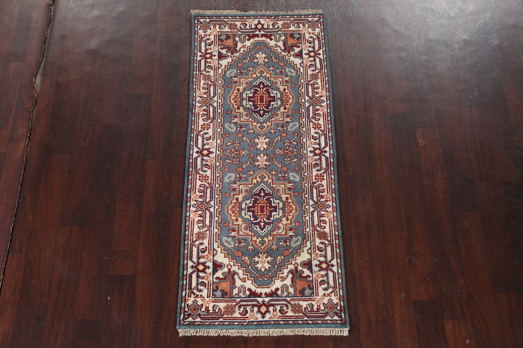 Handmade Wool Heriz Serapi Oriental Rug 3x6