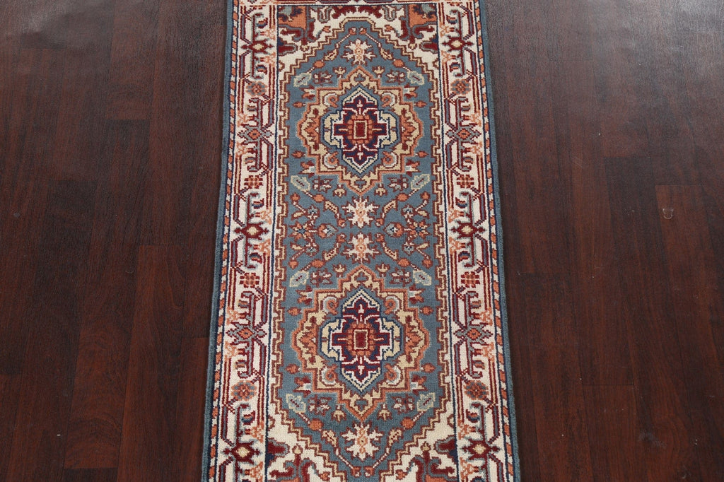 Handmade Wool Heriz Serapi Oriental Rug 3x6