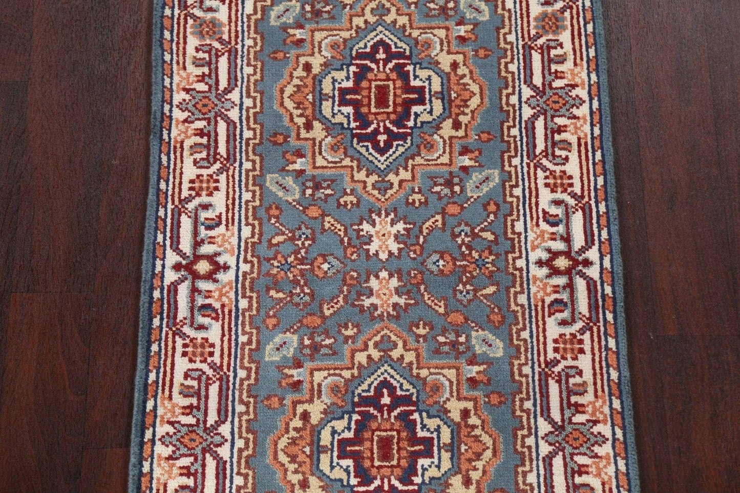 Handmade Wool Heriz Serapi Oriental Rug 3x6