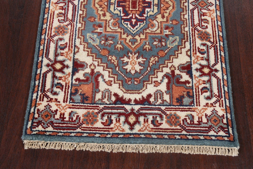 Handmade Wool Heriz Serapi Oriental Rug 3x6