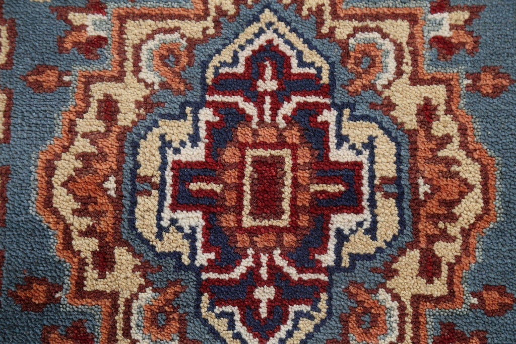 Handmade Wool Heriz Serapi Oriental Rug 3x6