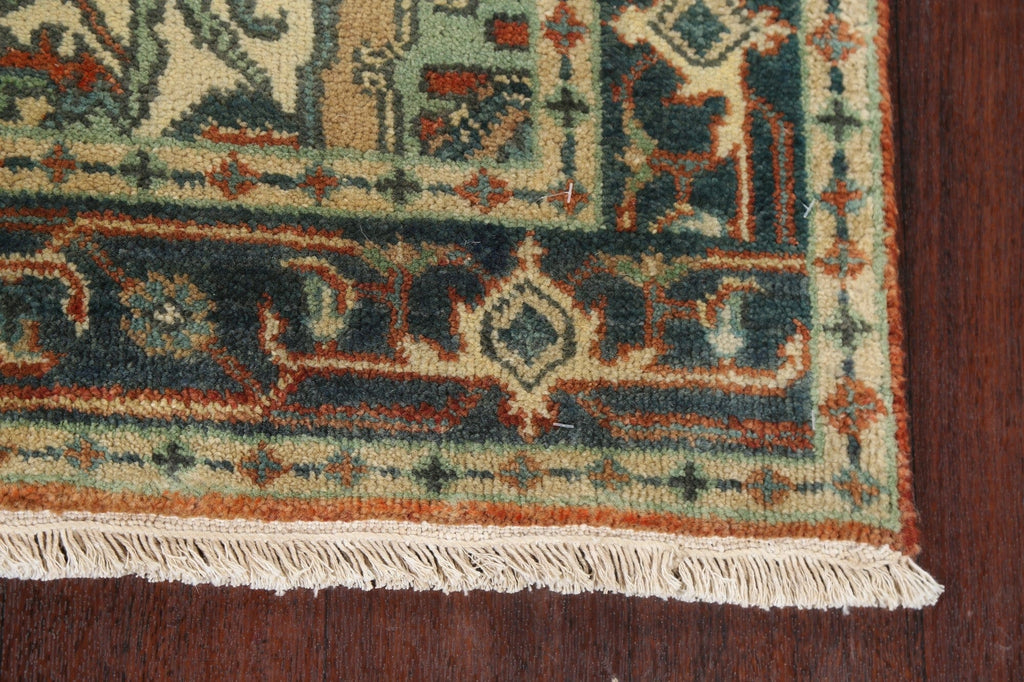 Hand-Knotted Heriz Serapi Wool Oriental Rug 3x5