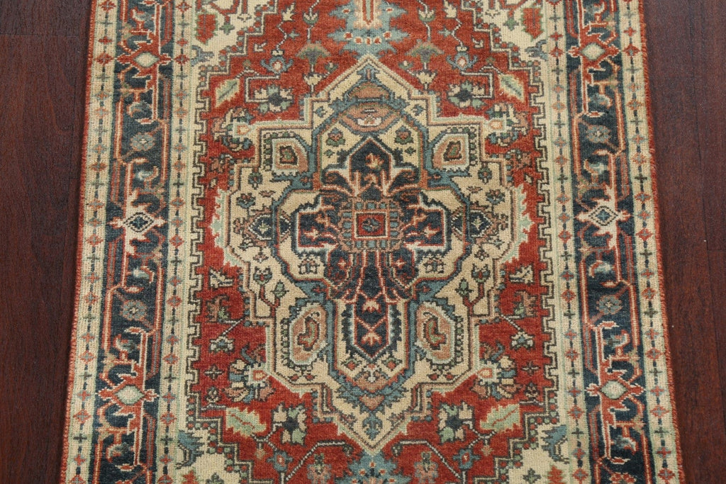 Handmade Heriz Serapi Wool Oriental Rug 3x5