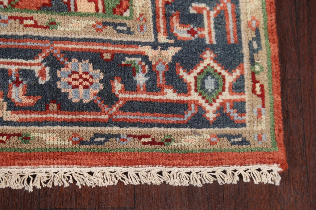 Hand-Knotted Heriz Serapi Oriental Wool Rug 3x5