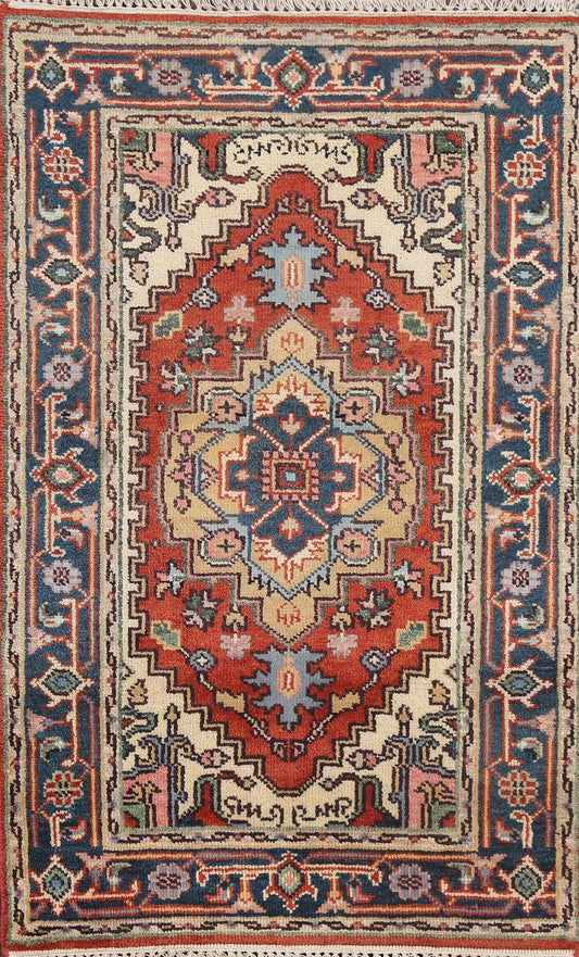 Wool Heriz Serapi Oriental Handmade Rug 3x5