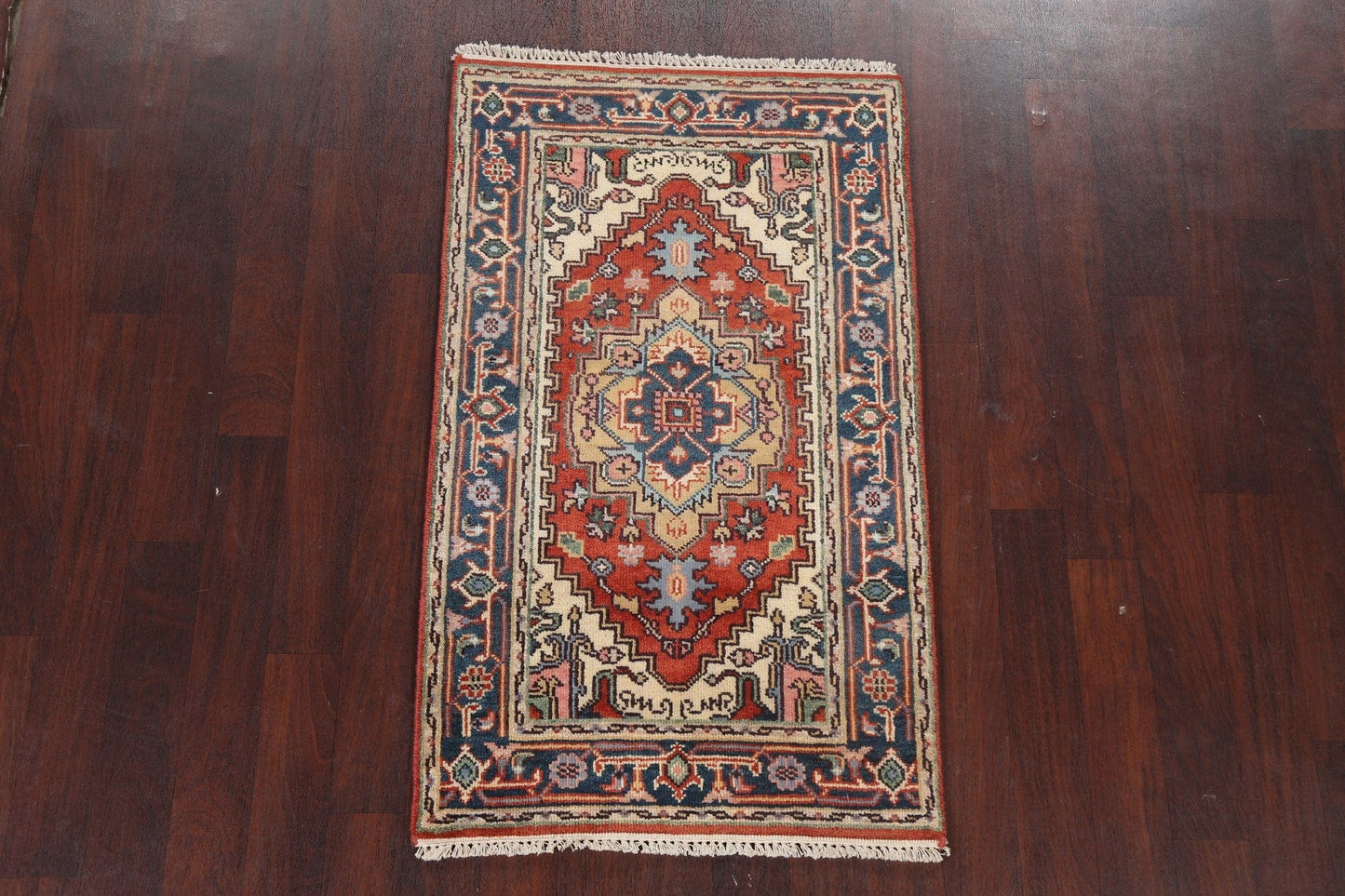 Wool Heriz Serapi Oriental Handmade Rug 3x5