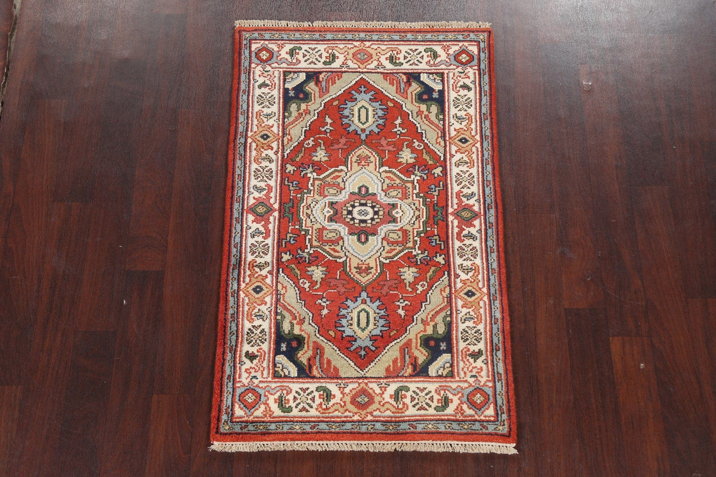 Wool Heriz Serapi Oriental Handmade Rug 3x5