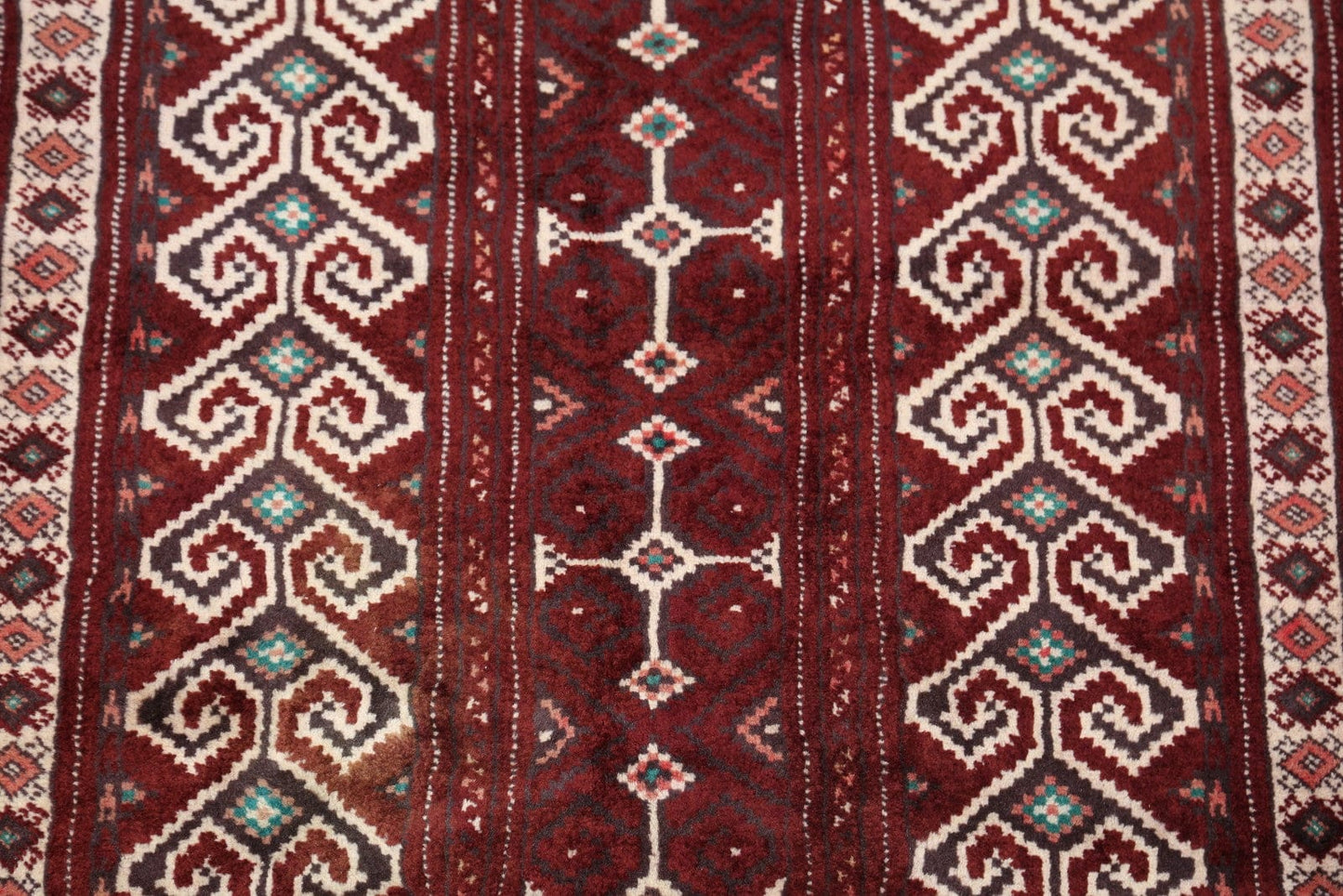 3x4 Turkoman Persian Area Rug