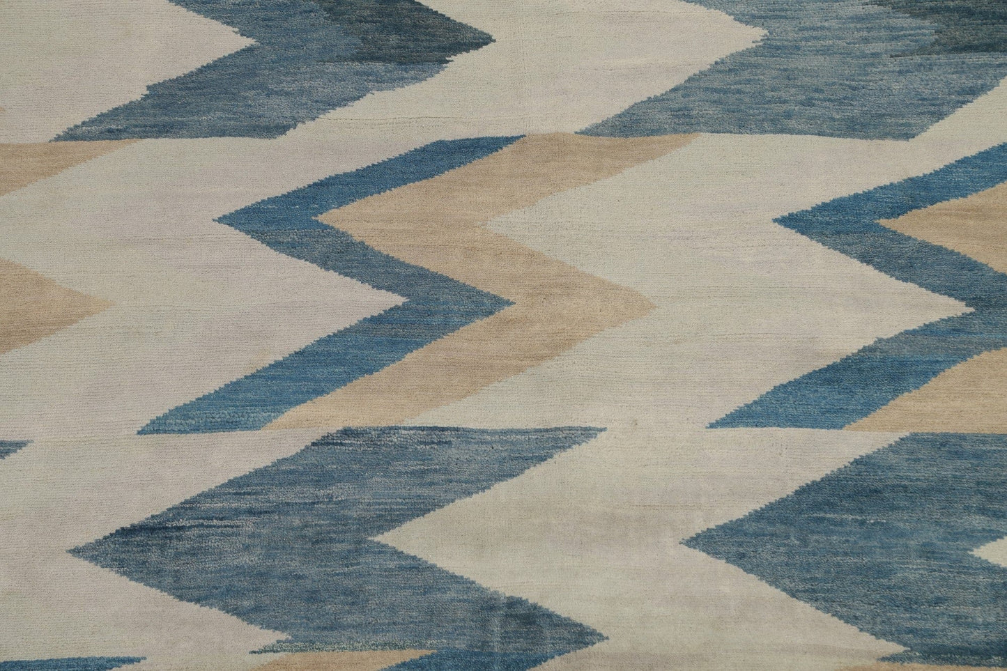 Hand-Knotted Wool Abstract Oriental Area Rug 8x10