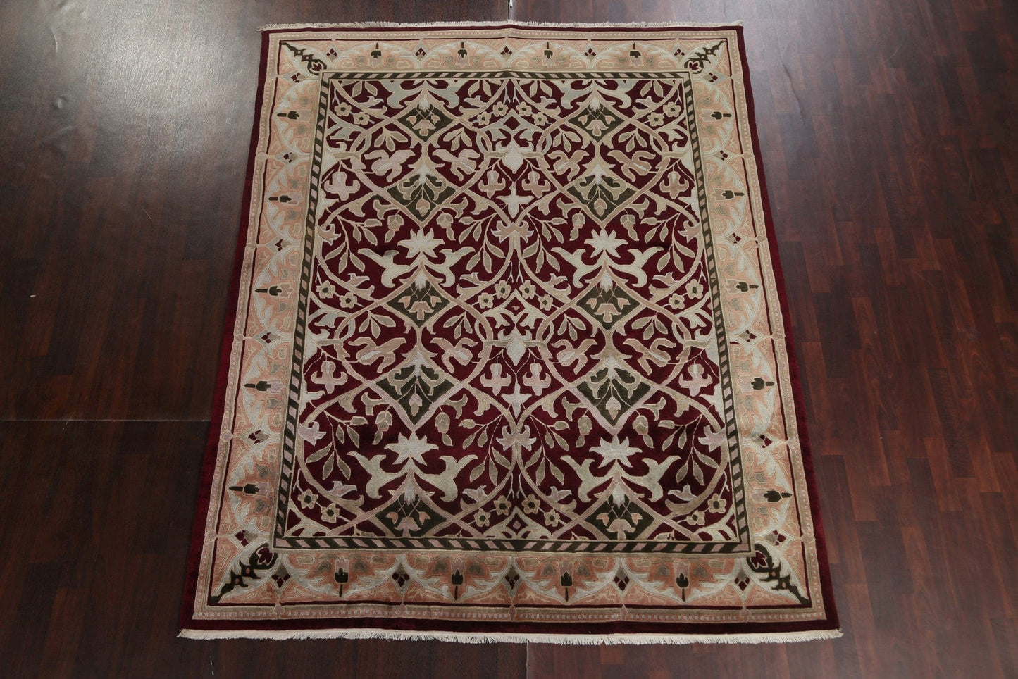 Hand-Knotted Nepalese Oriental Wool Rug 8x10