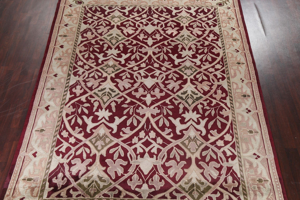 Hand-Knotted Wool Nepalese Oriental Area Rug 9x12