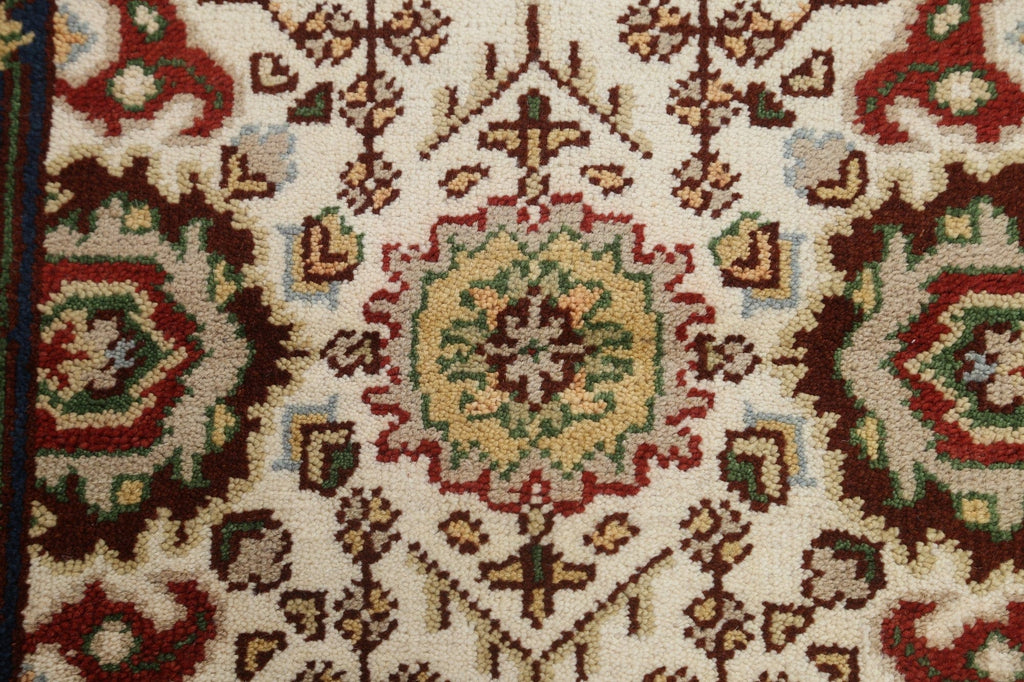 Handmade Heriz Serapi Oriental Wool Rug 3x6