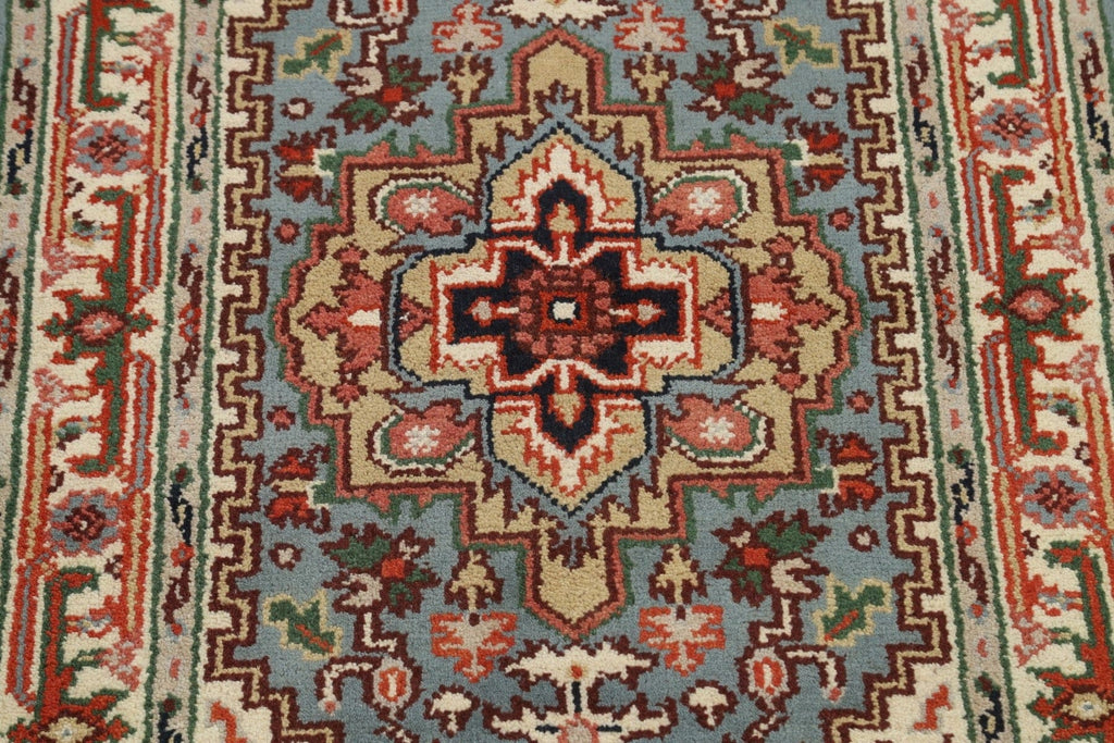 Handmade Heriz Serapi Oriental Wool Rug 3x5