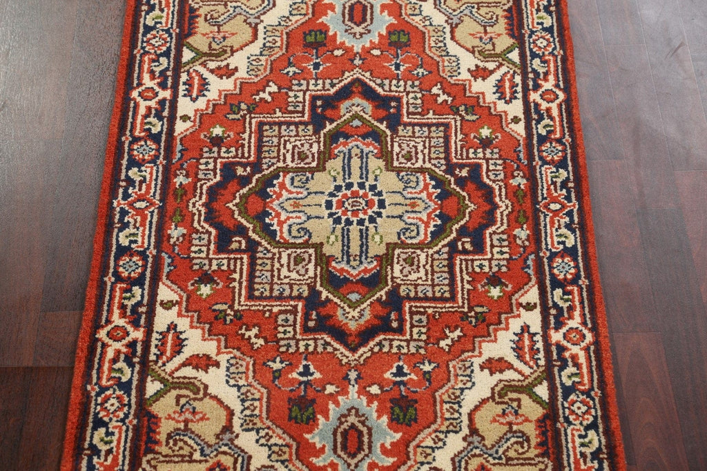 Handmade Wool Heriz Serapi Oriental Area Rug 3x5