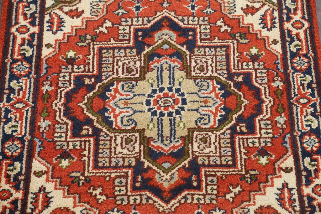 Handmade Wool Heriz Serapi Oriental Area Rug 3x5